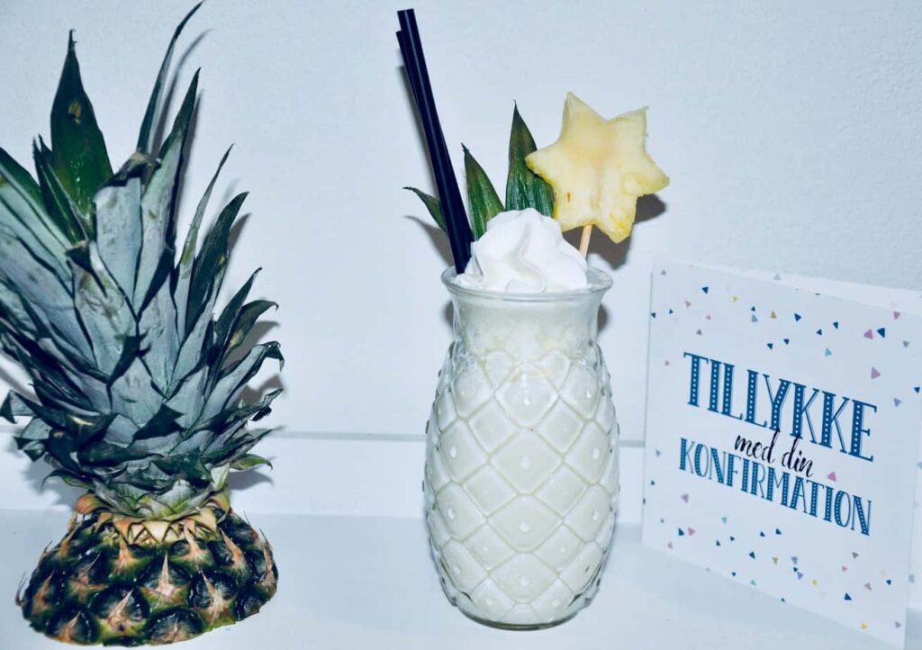 Cocktails til konfirmation - Bar til konfirmation - Alkoholfrie cocktails - Alkoholfrie drinks