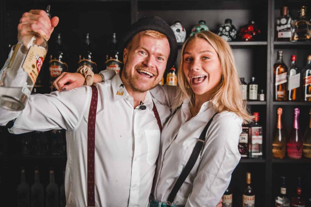 Cocktail til fest - Bartender Udlejning - Cocktail Bar til firma 